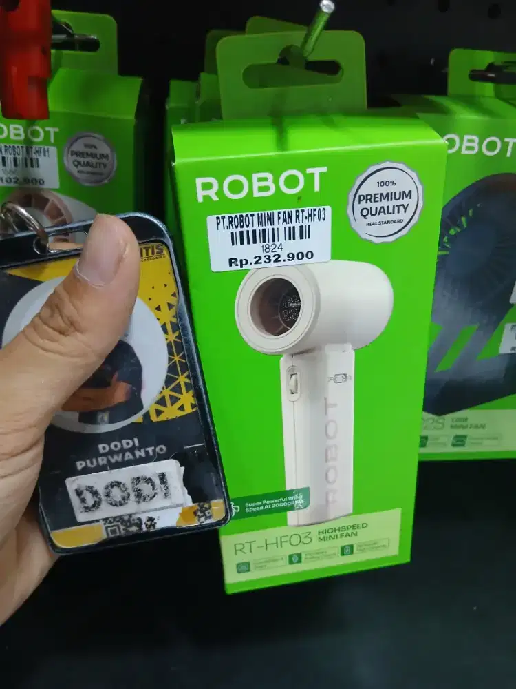 ROBOT MINI FAN RT-HF03|ATLANTIS DAHSYAT