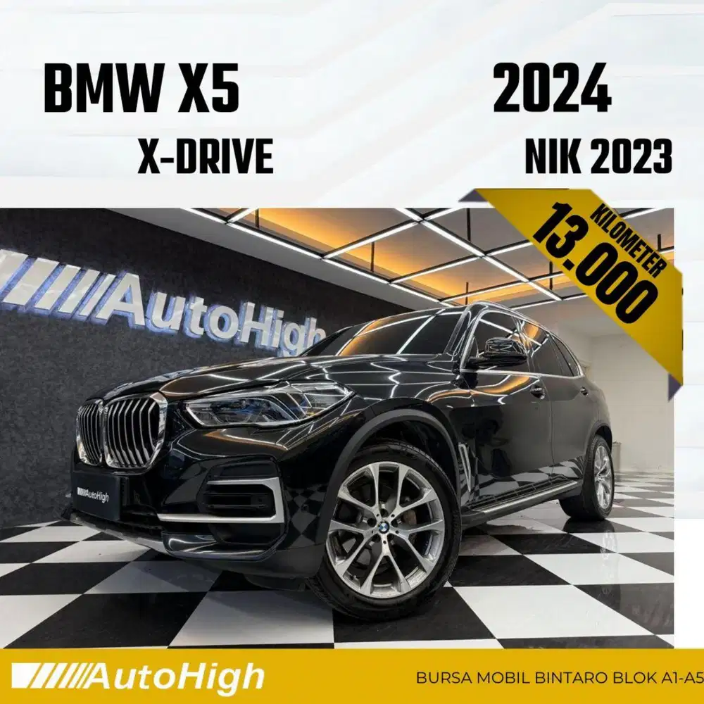 DP10% [Km13.000] X5 X-Drive 7Seater 2023 Black Reg 2022 #AUTOHIGH