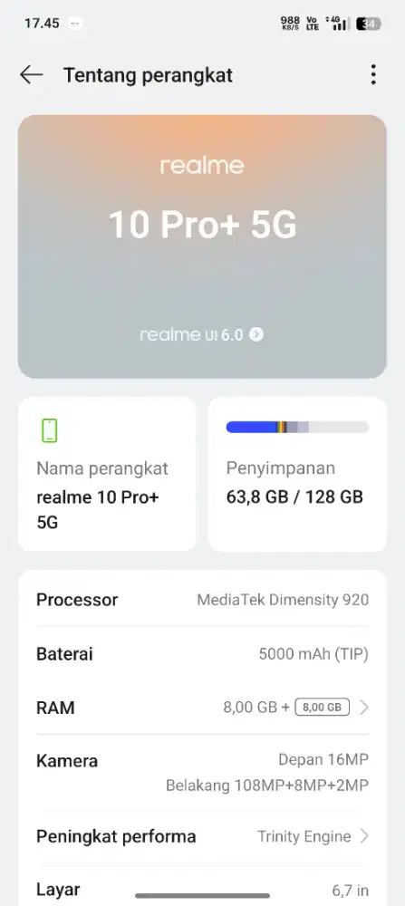 Realme 10 pro plus 5G
