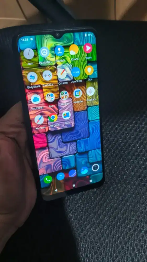 Vivo y12s ram 3/32 normal mulus