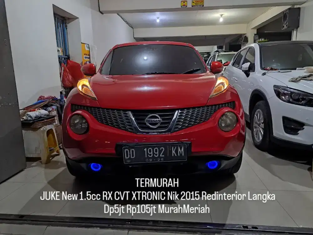 Juke New 1.5cc RX CVT XTRONIC RED Interior 2013 / 2015 Langka Fullori
