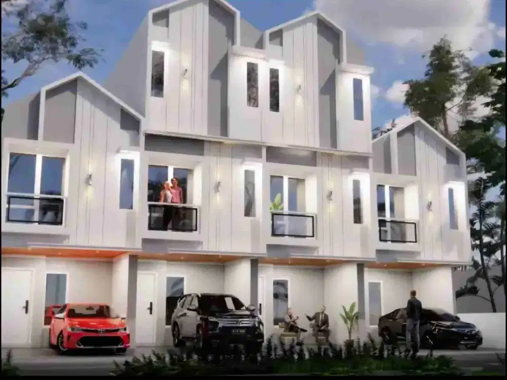 Rumah di Percetakan Negara, 2 dan 3 Lantai, Dekat Stasiun Kramat, Green Pramuka Mall, Toll Rawamangun, UI Salemba, Akses 2 Mobil