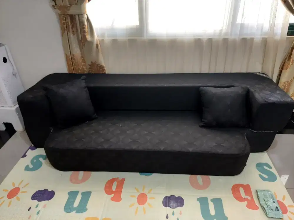 Sofabed Inthebox 100x200, lengkap dengan 2bantal