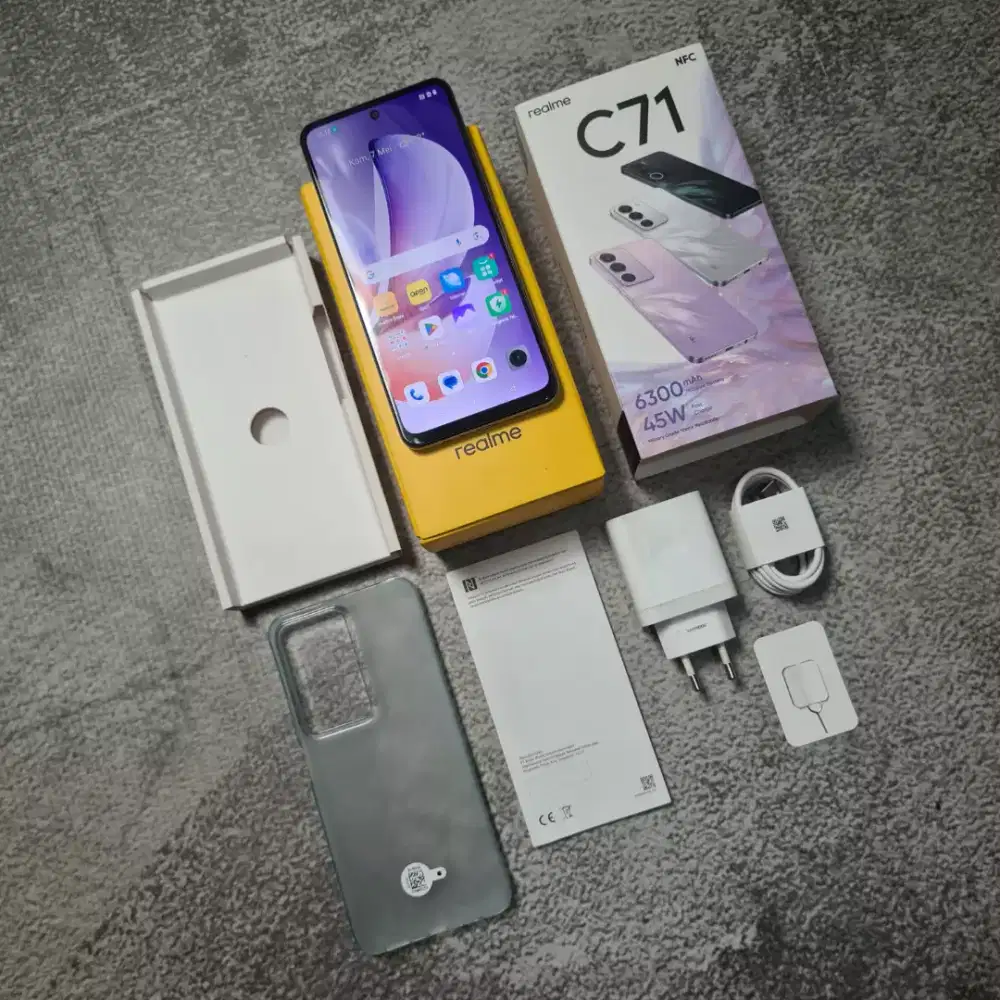 Hp realme C71 ram 4+6/128 NFC