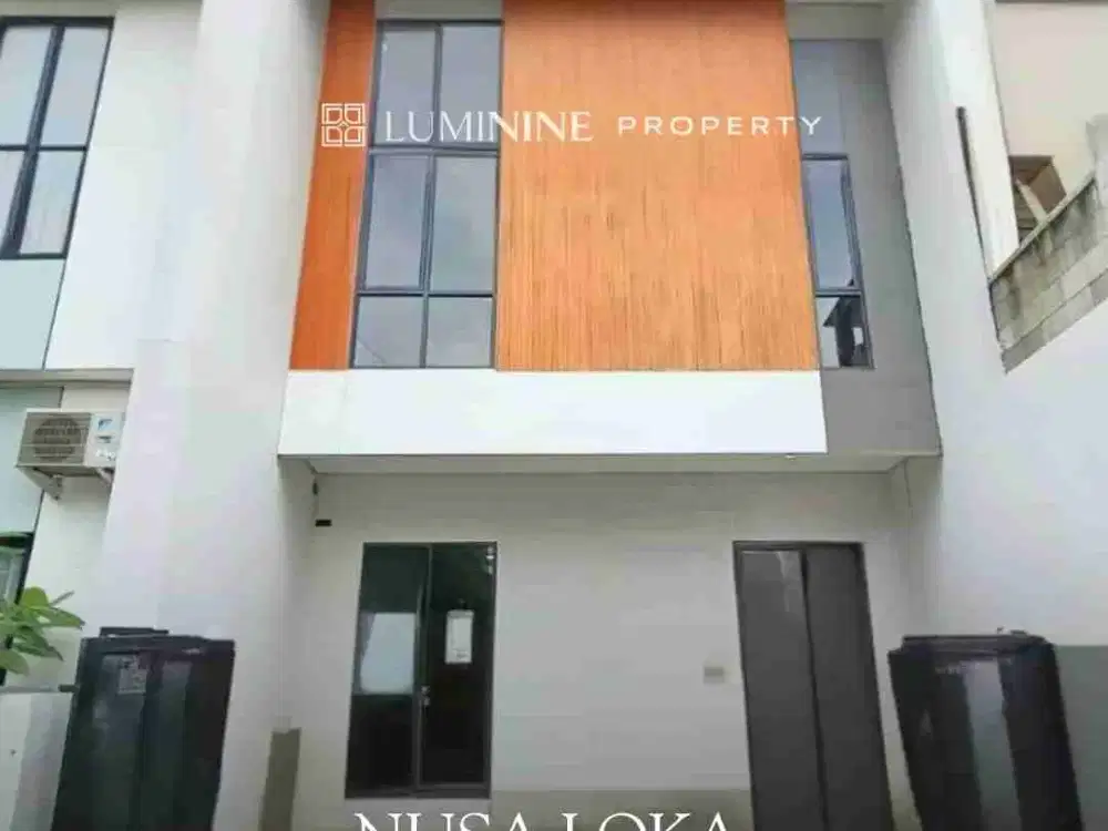 DIJUAL RUMAH BARU, FULL RENOVASI DI NUSA LOKA - BSD TANGERANG SELATAN