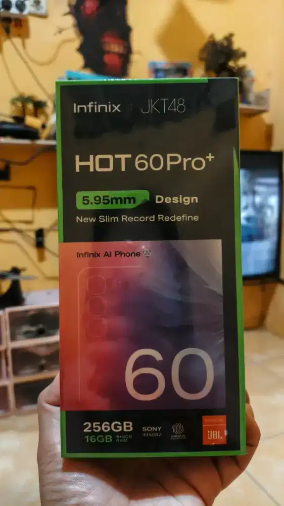 Hp infinix hot 60 pro plus MASIH BARU DAN BERSEGEL