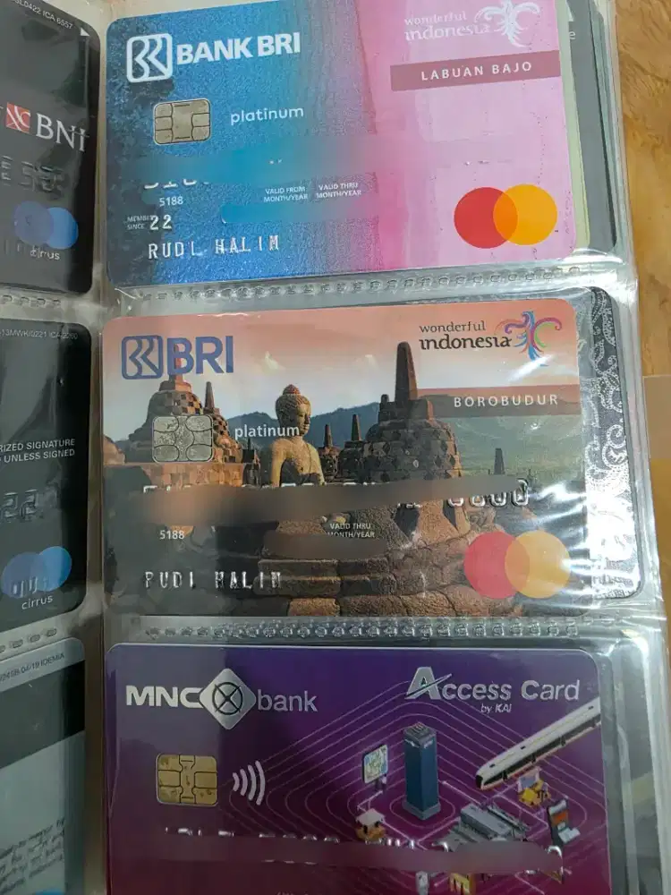 Kartu kred deb koleksi lengkap 1 paketan
