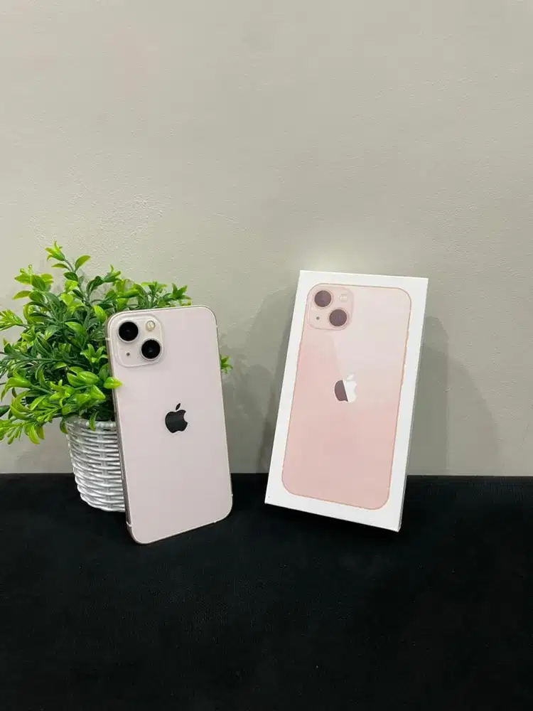 IPhone 13 512GB Pink mulus Fullset BH 99% 3Utool 100 Wifi Only Sim Loc