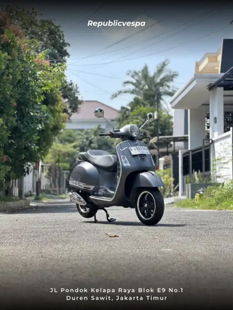 DIJUAL VESPA GTS 150 3VIE TAHUN 2016 PERFECT CONDITION