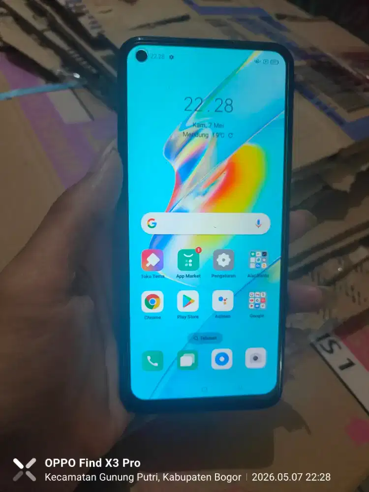 Oppo a54 6/128 garansi resmi indonesia