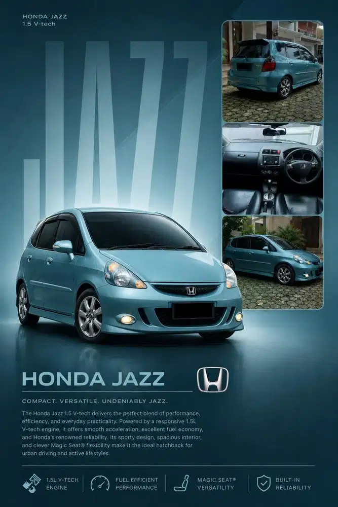 Jazz GD3 vtec sporty warna langkah