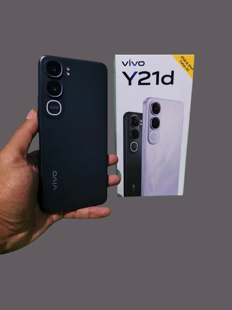 Vivo Y21d 6/128GB Mulus Fullset Like New Garansi Baterai Sehat Nego