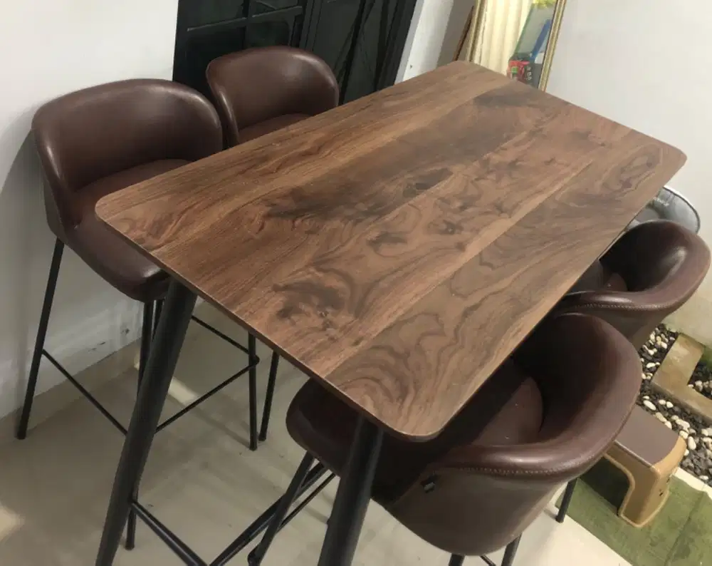 Meja Makan Bar + Kursi Informa