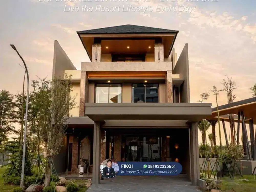 Rumah Mewah Matera Lakeside Private & Premium View Danau