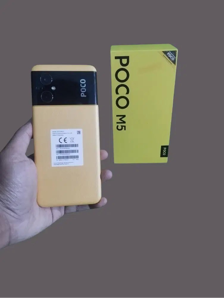Poco M5 4/64GB Mulus Fullset Garansi Baterai Sehat Nego