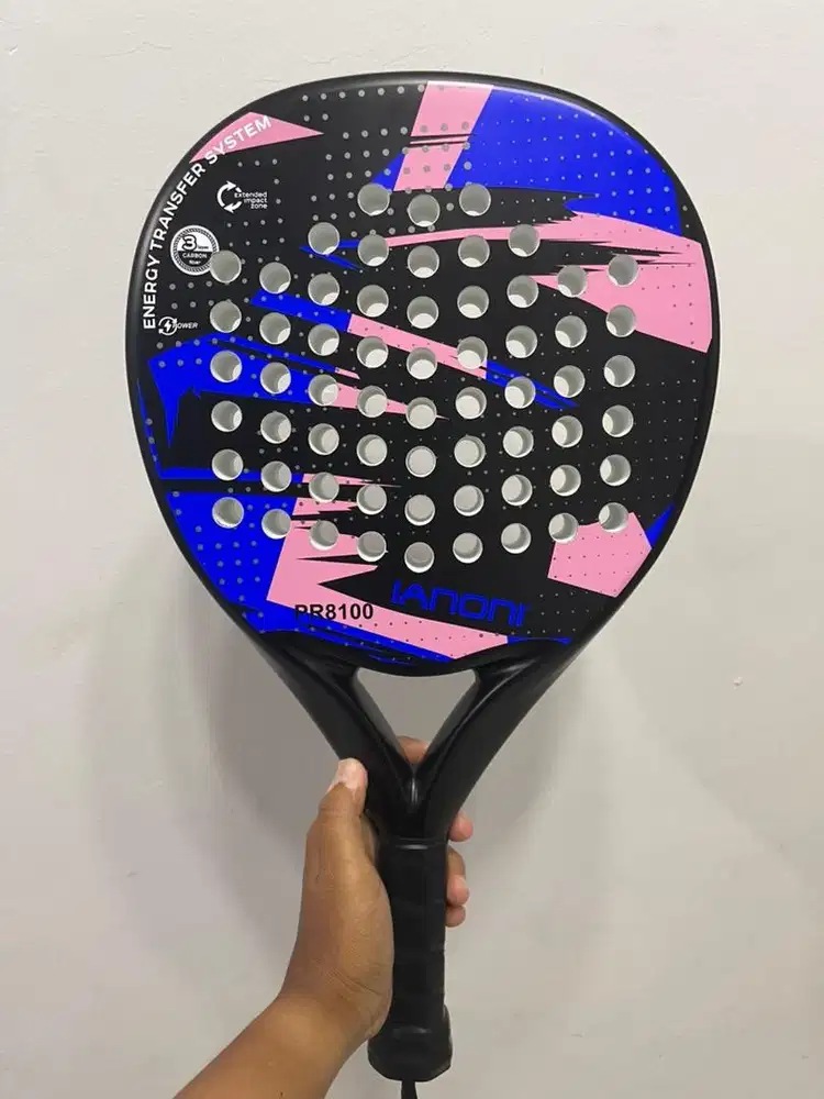 IANONI Padel Racket / Raket Padel Full Carbon - PR8100