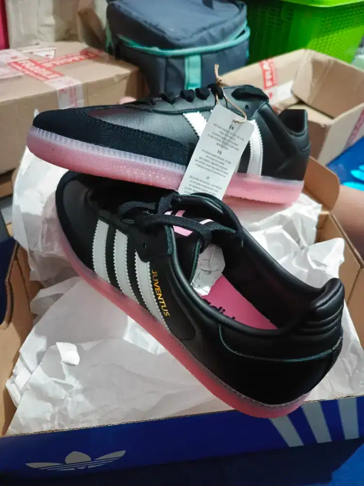 adidas Samba Juventus Men's Sneakers Shoes - Black