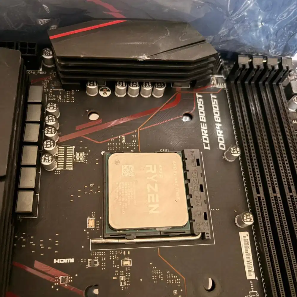 Processor AMD Ryzen 7 3700x 8 Cores 16 Threads Tray, Murah