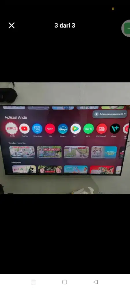 TV TCL GOOGLE TV, 43 INCH