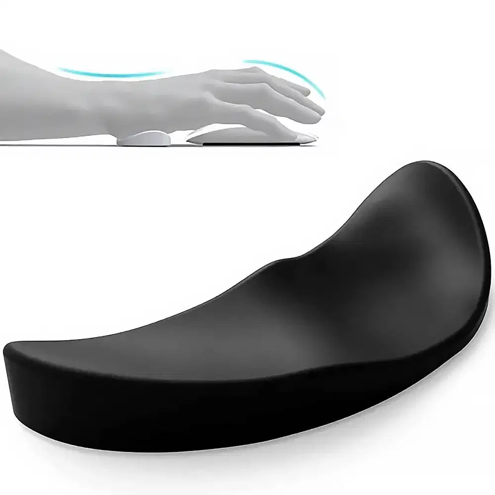 260427B Mouse Palm Wrist Ergonomic Soft Silicone Pad Support Alas Sili
