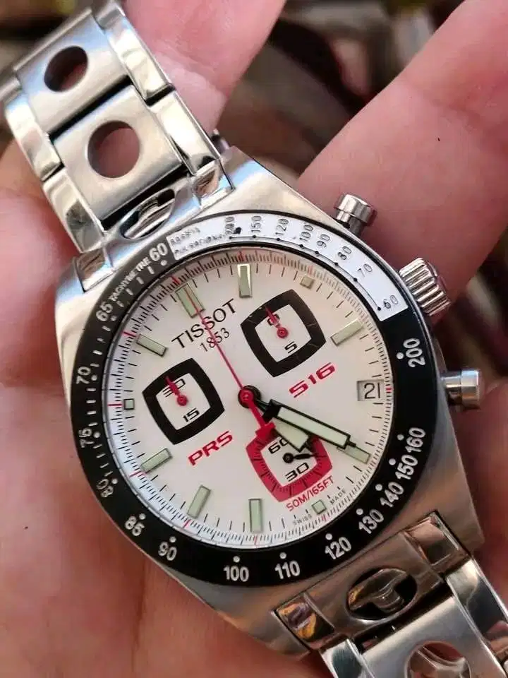 Tissot choronograf PRS 516 vintage  masih full original