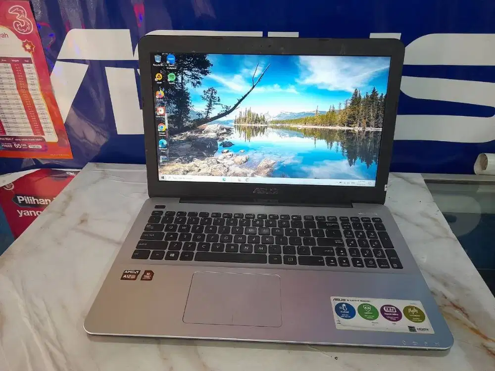 Laptop ASUS X555QG AMD A12 9700U RAM 8GB DDR4