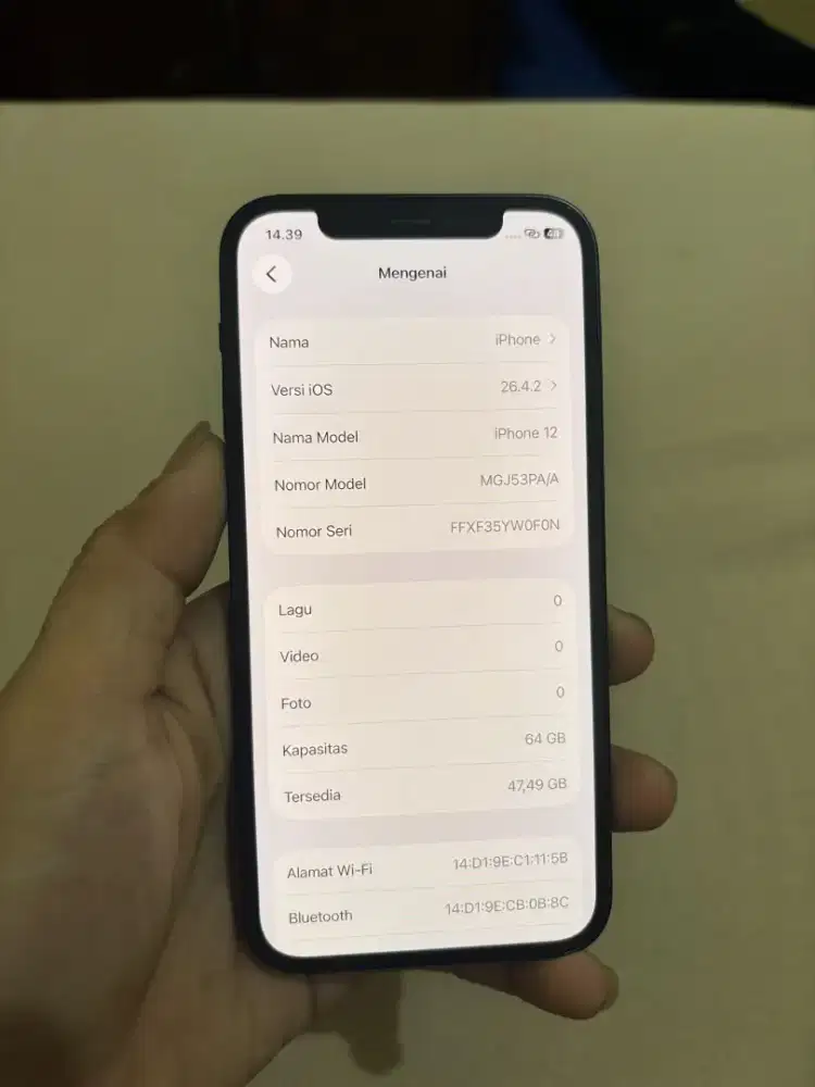 Iphone 12 64gb fulset