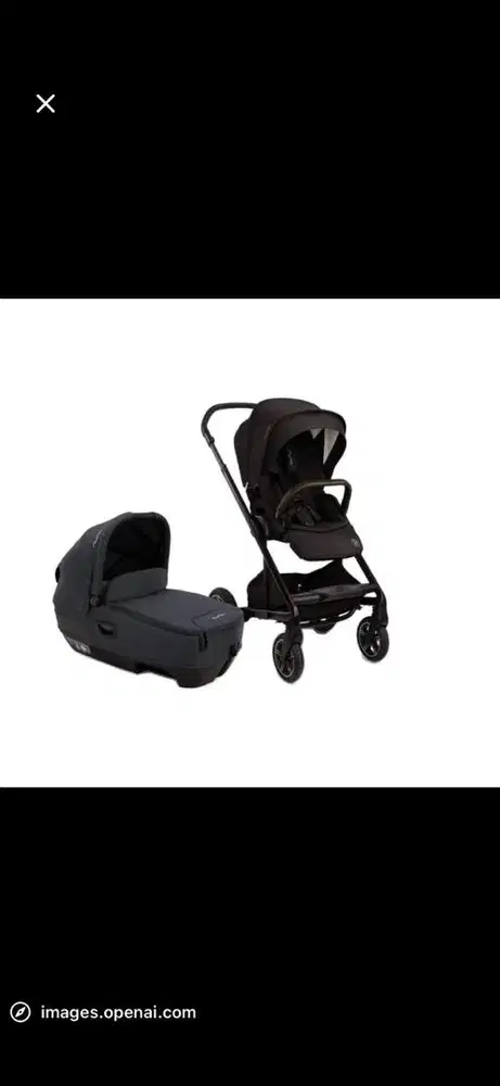 STROLLER & CARRY COT NUNA x BMW