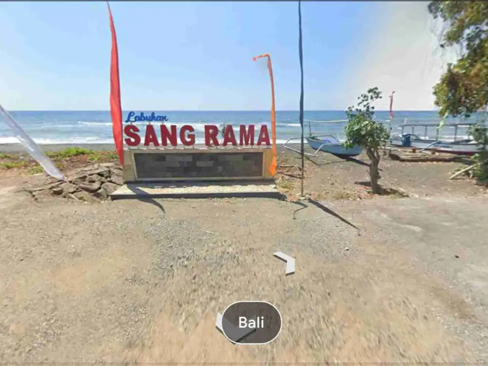 BEACHFRONT LAND for sale Jual tanah 53,92are di TEPI PANTAI Kalisada Buleleng Bali