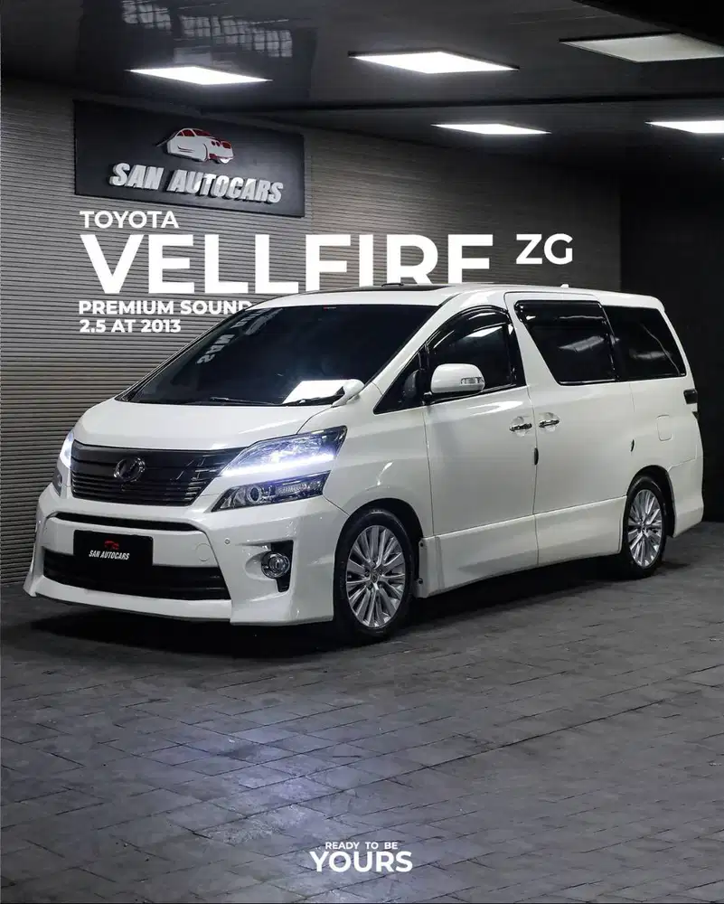 ( DP 70JT ) VELLFIRE 2.5 ZG PREMIUM SOUND 2013 AT