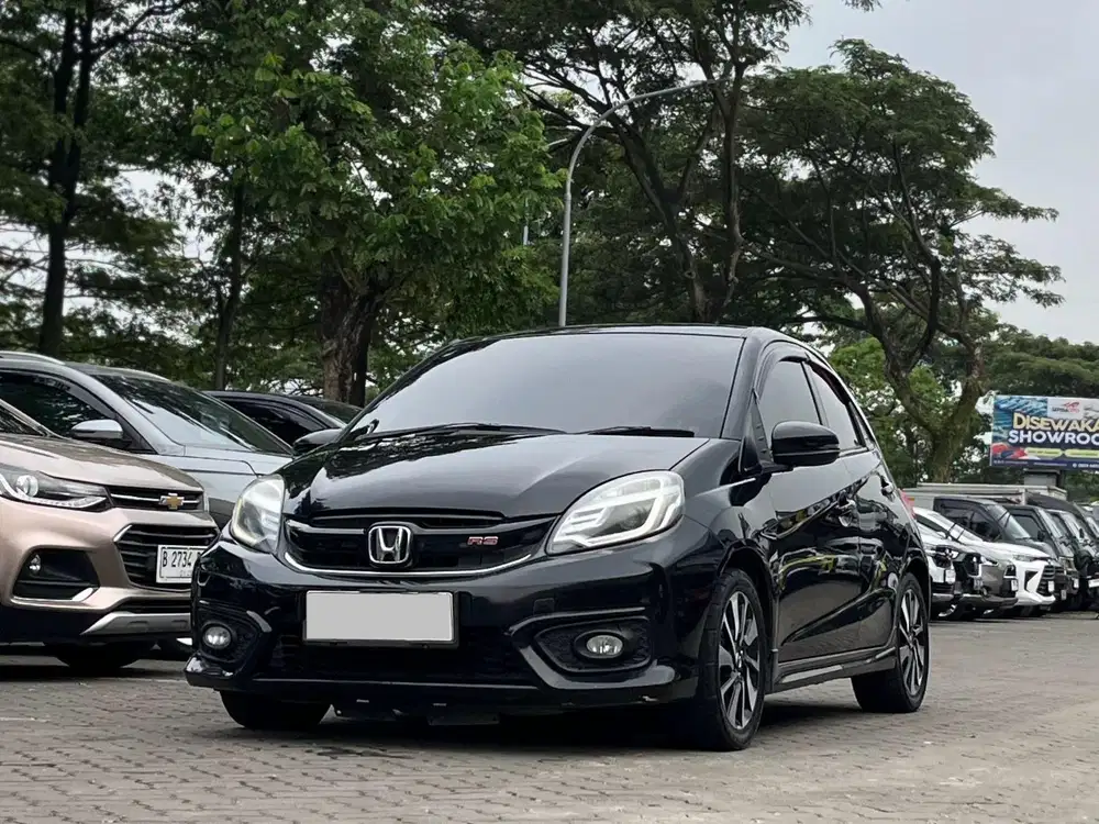 [ TERAWAT ] HONDA BRIO 1.2 RS CVT AT MATIC 2017 HITAM
