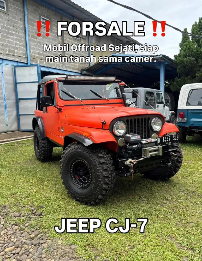 Jeep CJ7 Tahun 1986