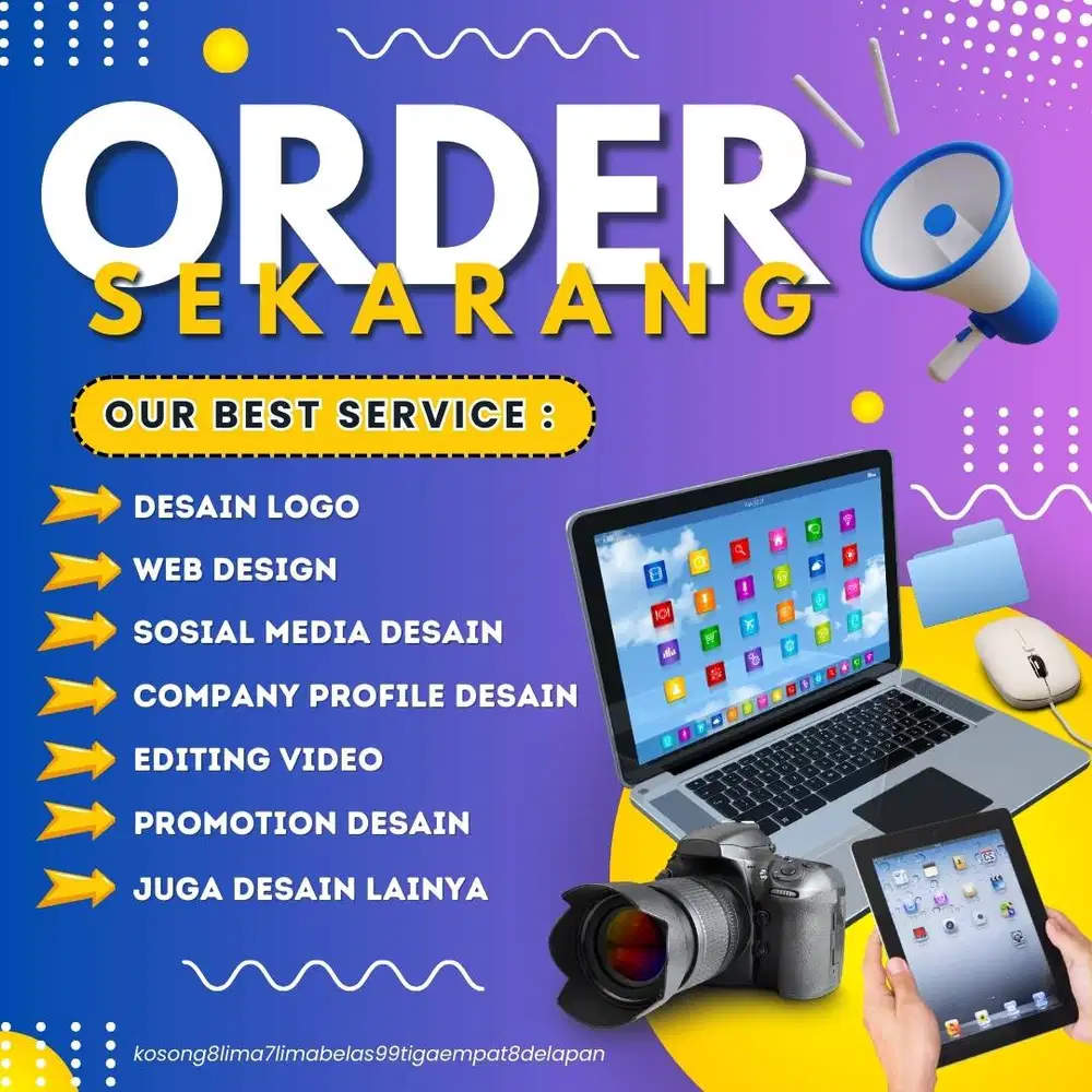 Jasa Desain Logo , Company Profile, Promotion, Editing Dan Desain Lain