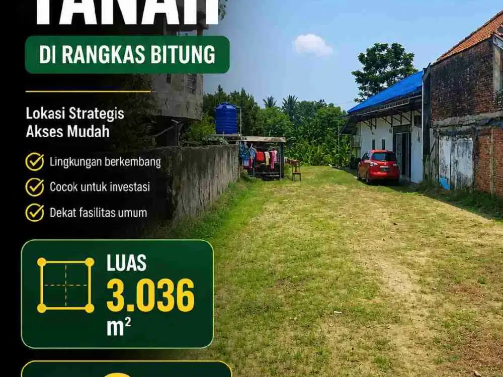 Tanah di Rangkasbitung