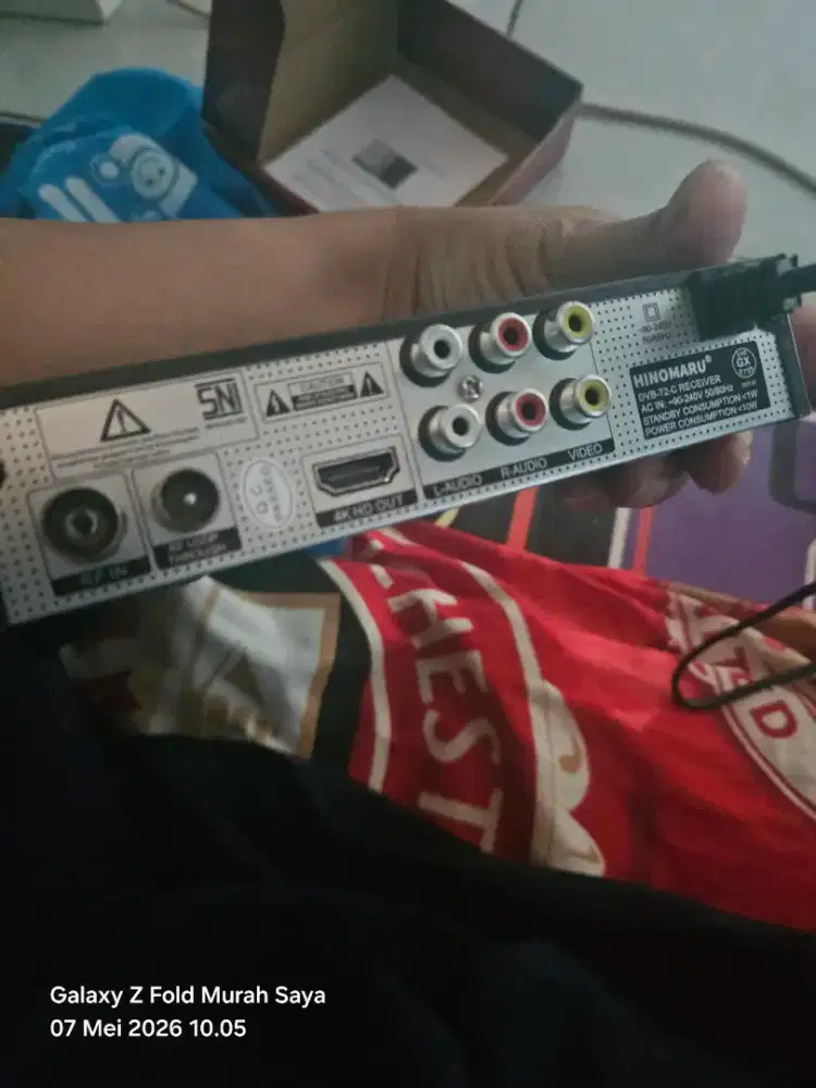 Setbox,ga jadi di pakai..lengkap bawaan pabrik kaya di fto