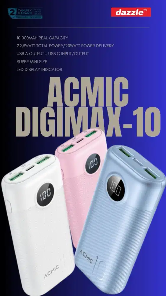 Acmic Powerbank Digimax-10