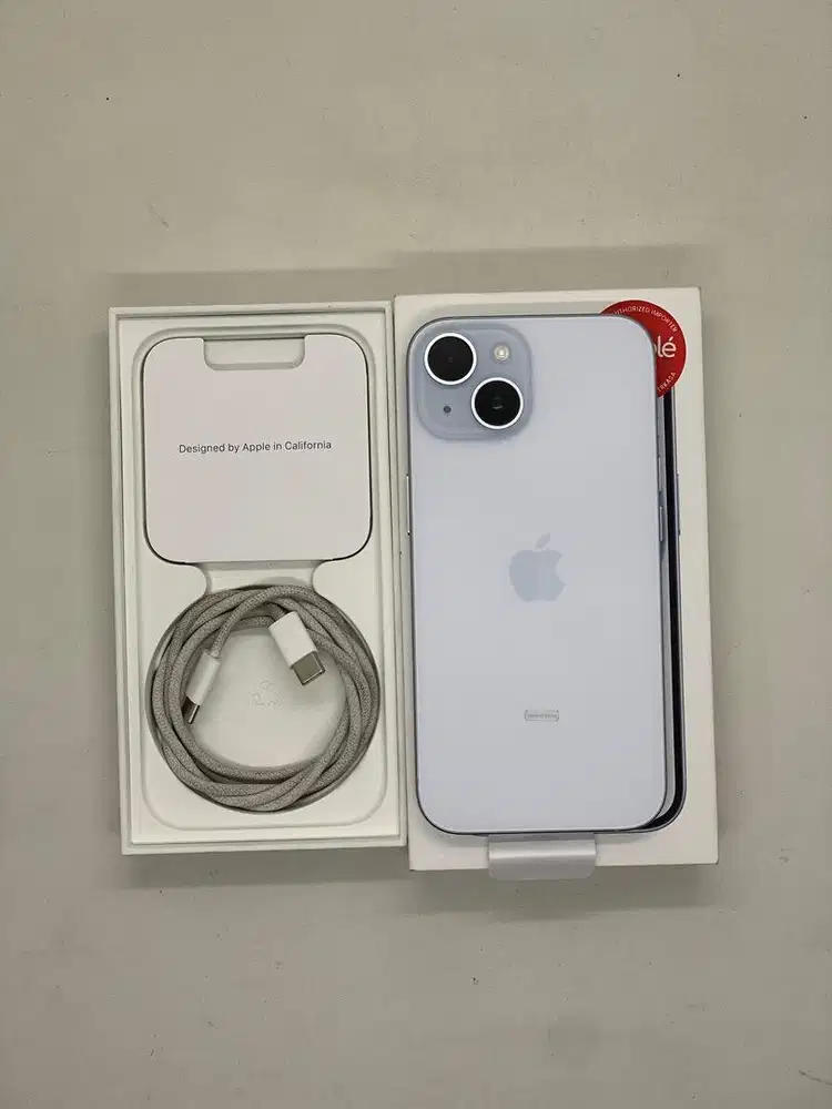 iPhone 15 128GB Resmi ex Digimap Blue