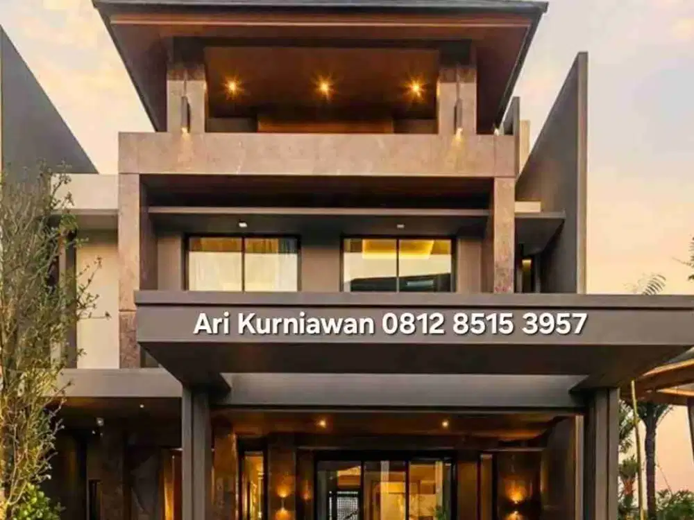 Matera Lake Side view danau alami 32,4ha Hunian mewah 3 lantai dengan view langsung ke danau 32,4 Ha & Maggiore Hills Park