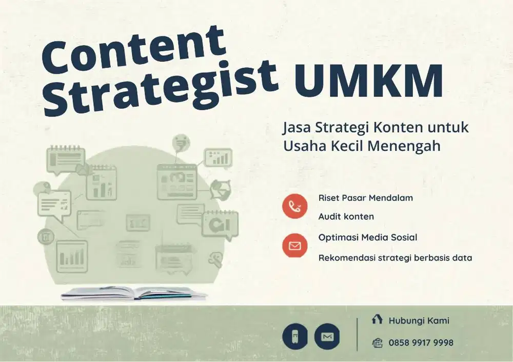 Konten strategis media sosial