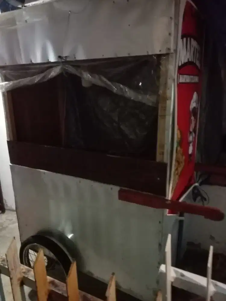 Dijual gerobak roda tiga