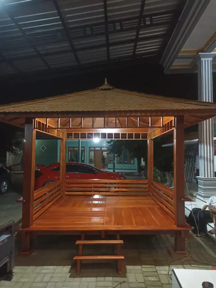 Gazebo jati new 2026 3x3m