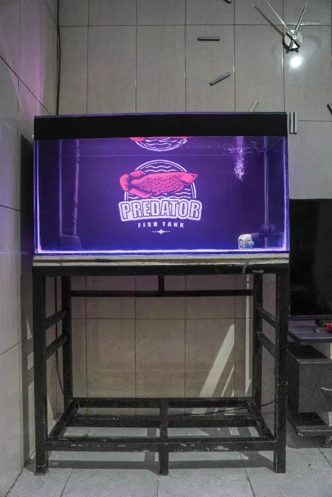 Aquarium Tank 112 x 15 x 62 12mm Fullset
