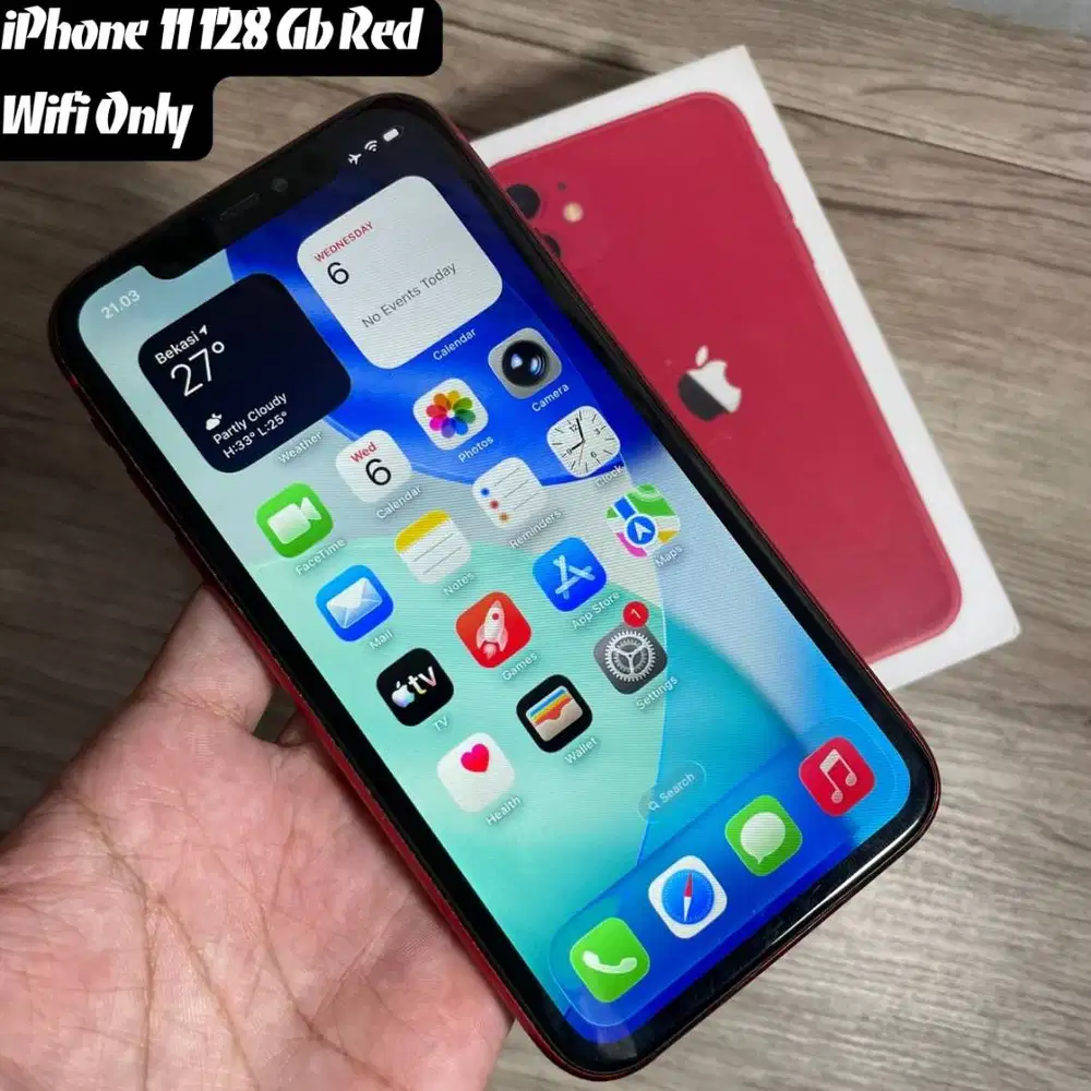 iPhone 11 128 Gb Red Wifi Only