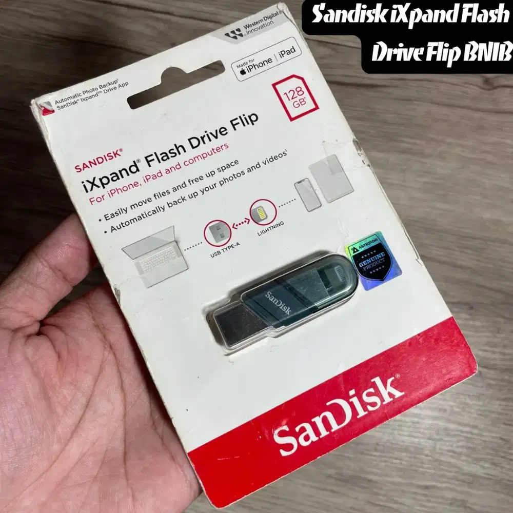Sandisk iXpand Flash Drive Flip 128 Gb