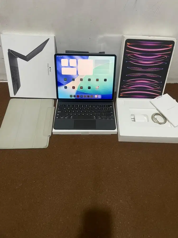 Ipad Pro M2 128 Gen 6 12'9inch Lengkap Original