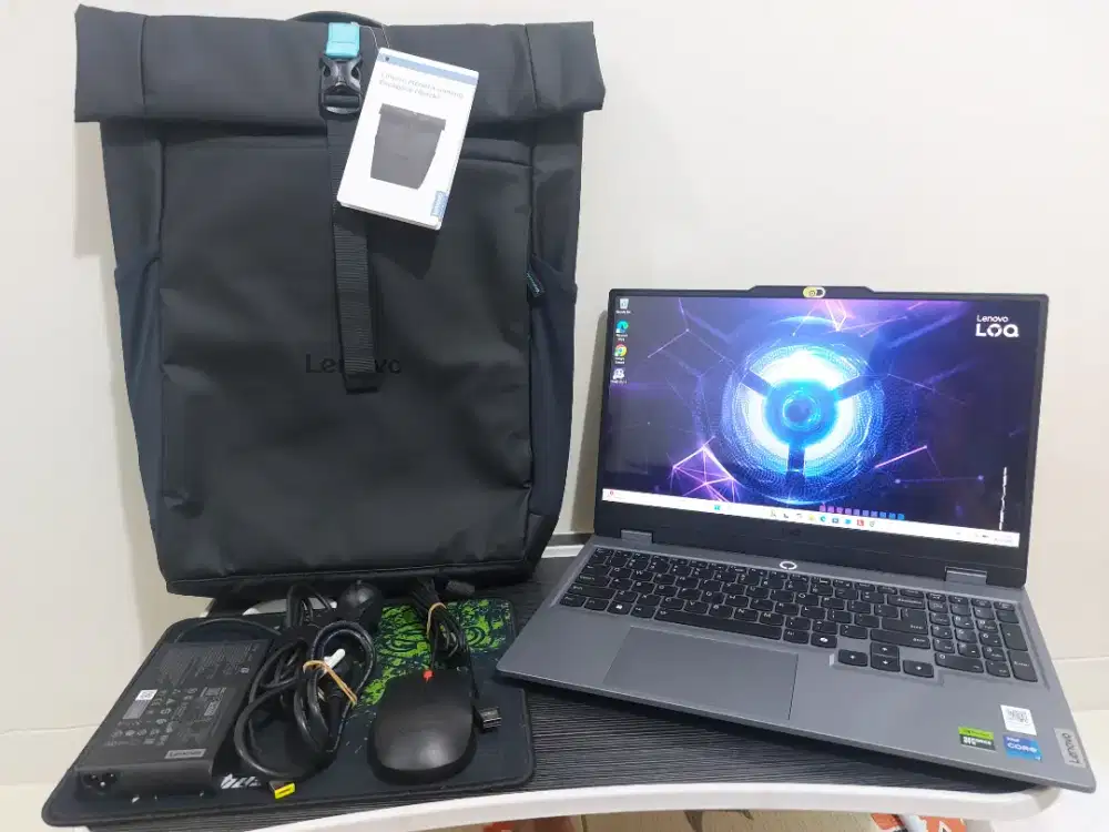 Lenovo LOQ 15IRX9 i7 Gen13 Ram12gb SSD512gb RTX3050 6gb Grnsi ADP 2027