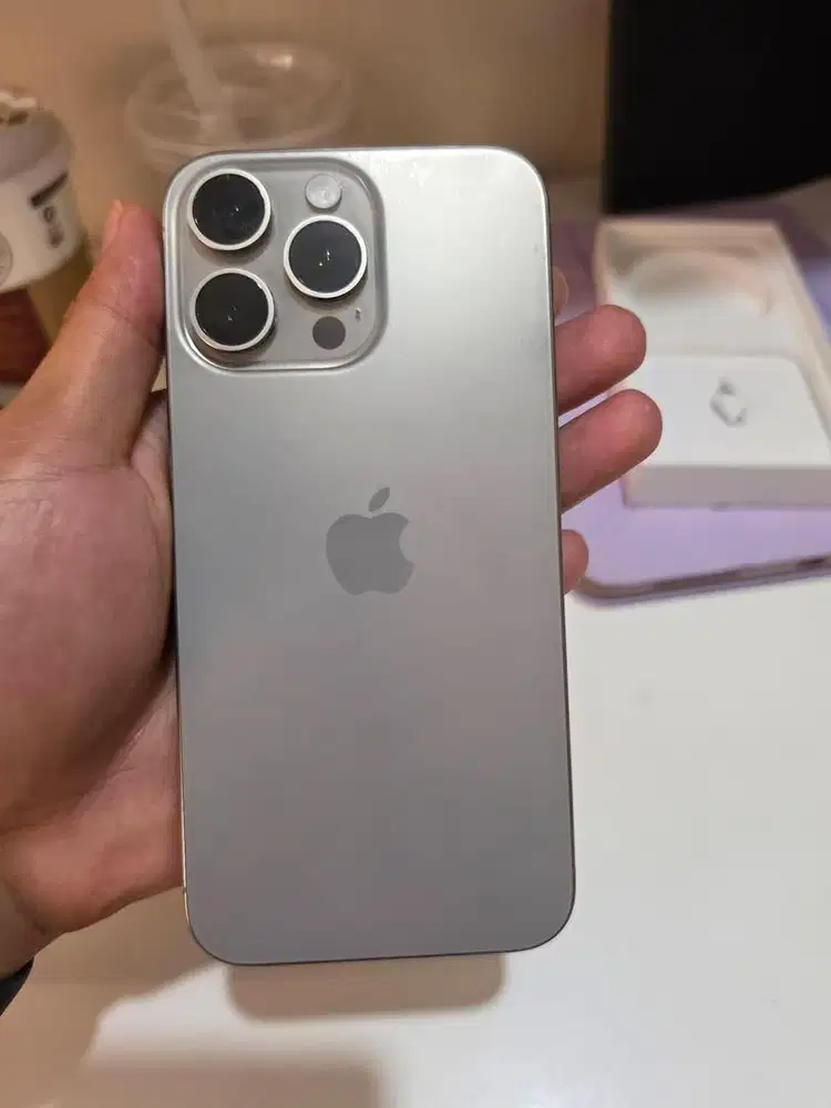 Iphone 15 pro max 256GB resmi beacukai setara ibox.fullset anti blokir