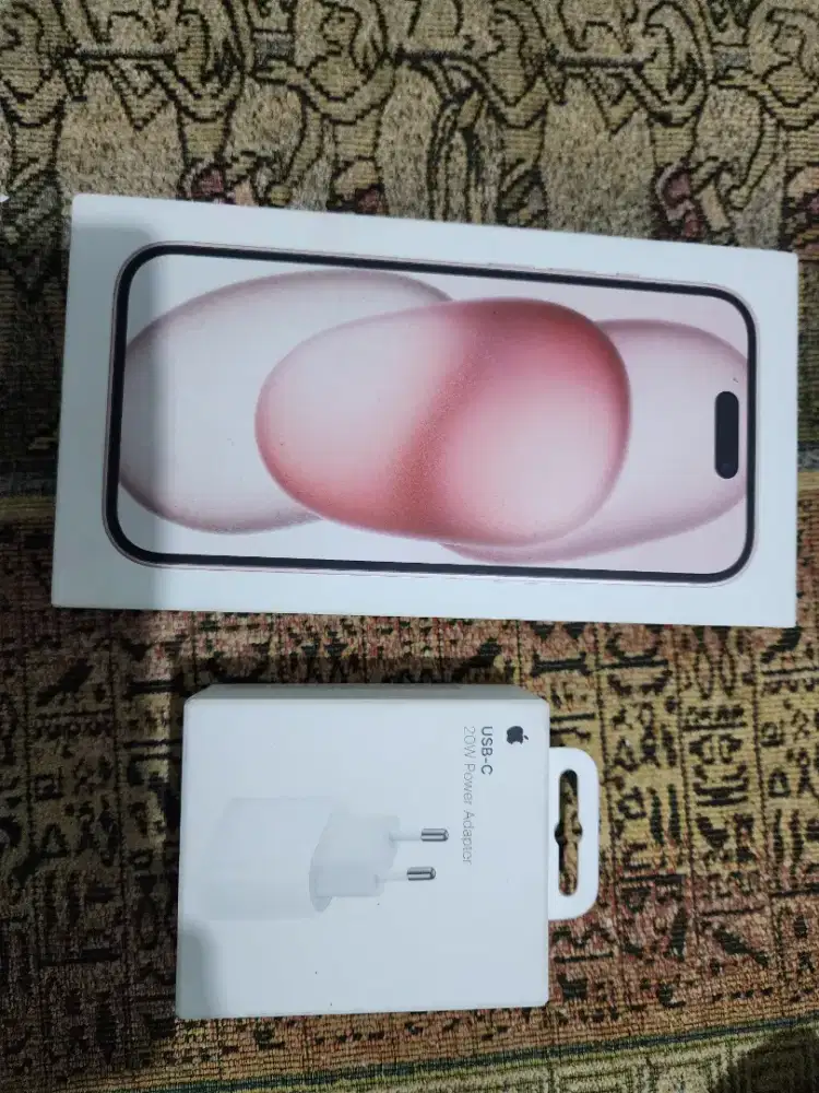 Iphone 15 pink 128gb new