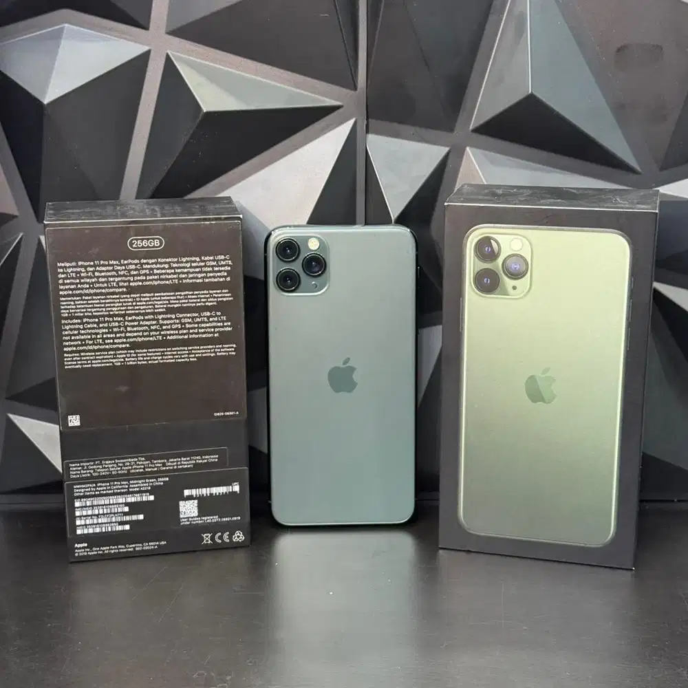 iphone 11 promax 256gb ibox midgreen