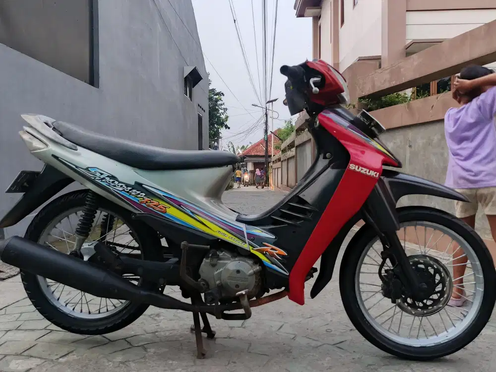 Suzuki Shogun 125 CC 2005 mesin sehat halus mulus terawat